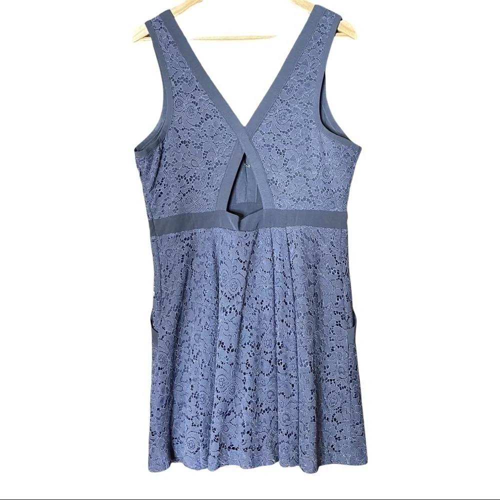 Free People Lovely In Lace Mini Dress. Size Large